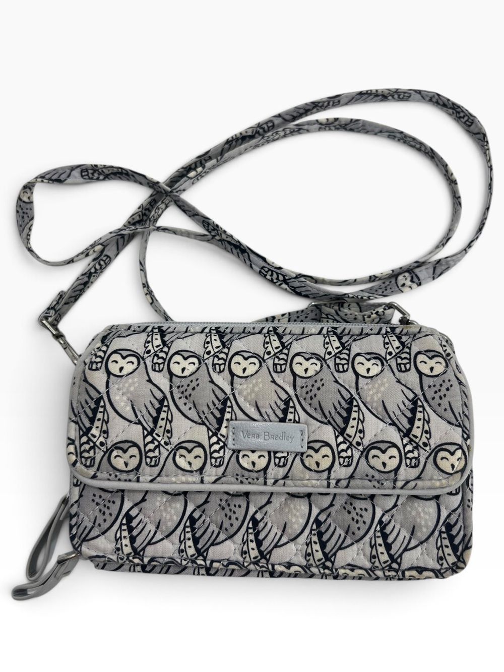Vera Bradley Snow Owl RFID All-In-One Crossbody Bag